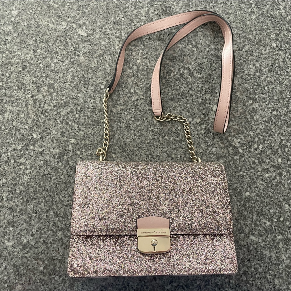 Kate spade glitter crossbody